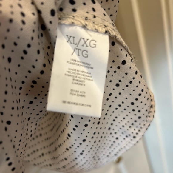 Cabi Morse Code Top- Size XL - Picture 4 of 6